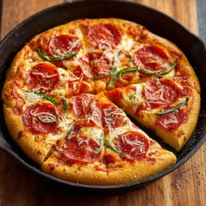 Cast Iron Skillet Pizza