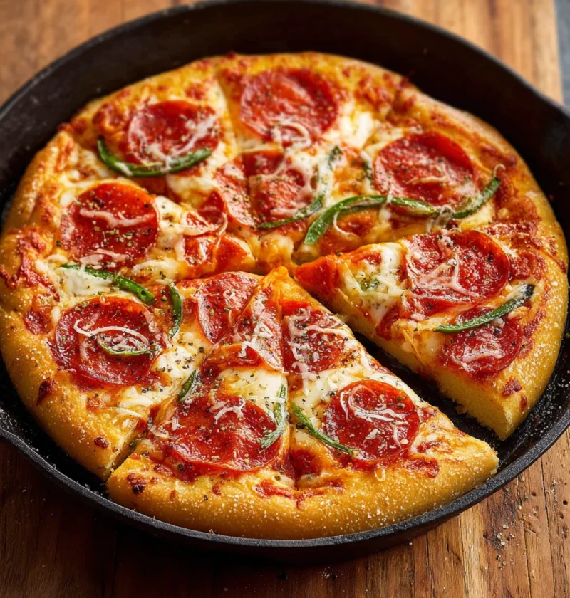 Cast Iron Skillet Pizza