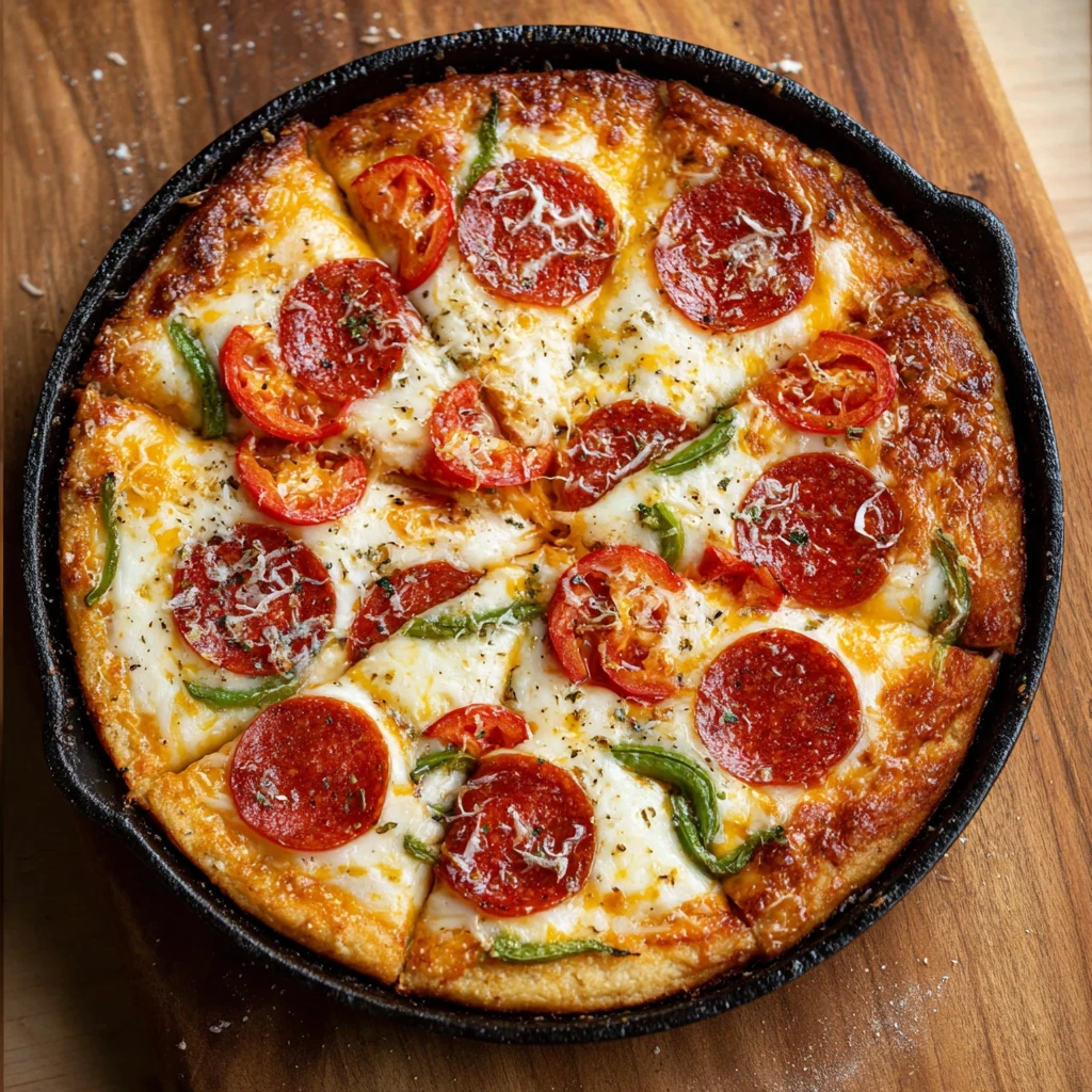 Cast Iron Skillet Pizza