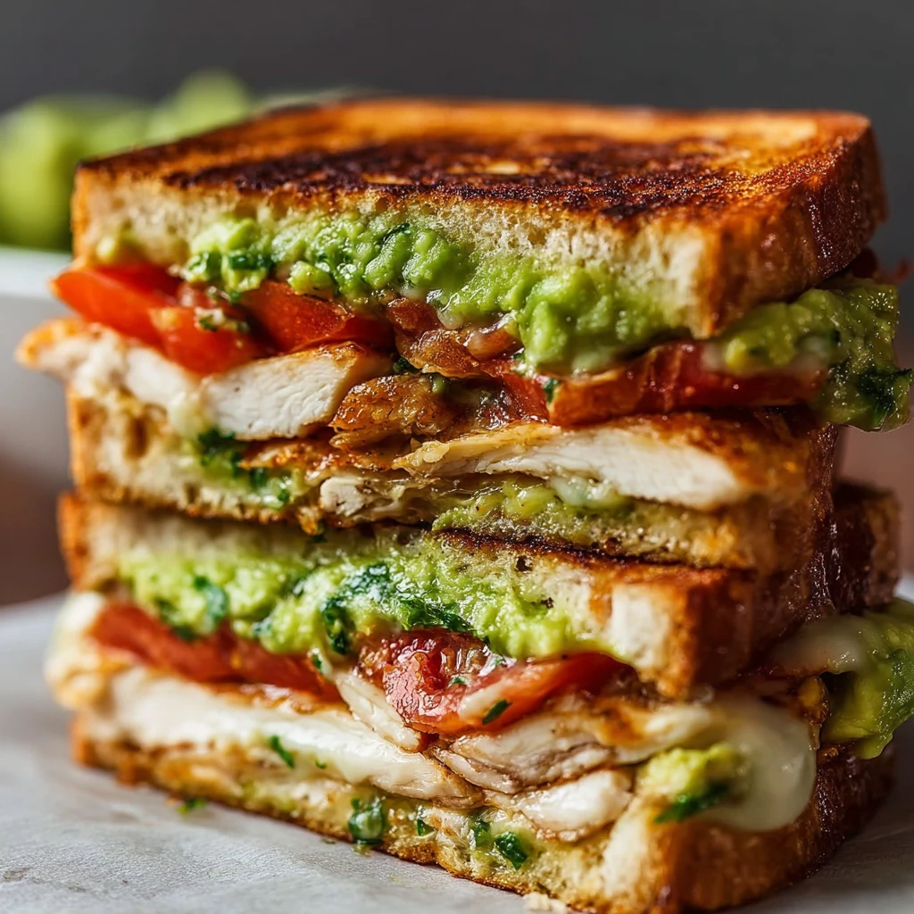 Chicken Avocado Melt Sandwich: My Go-To Comfort Lunch
