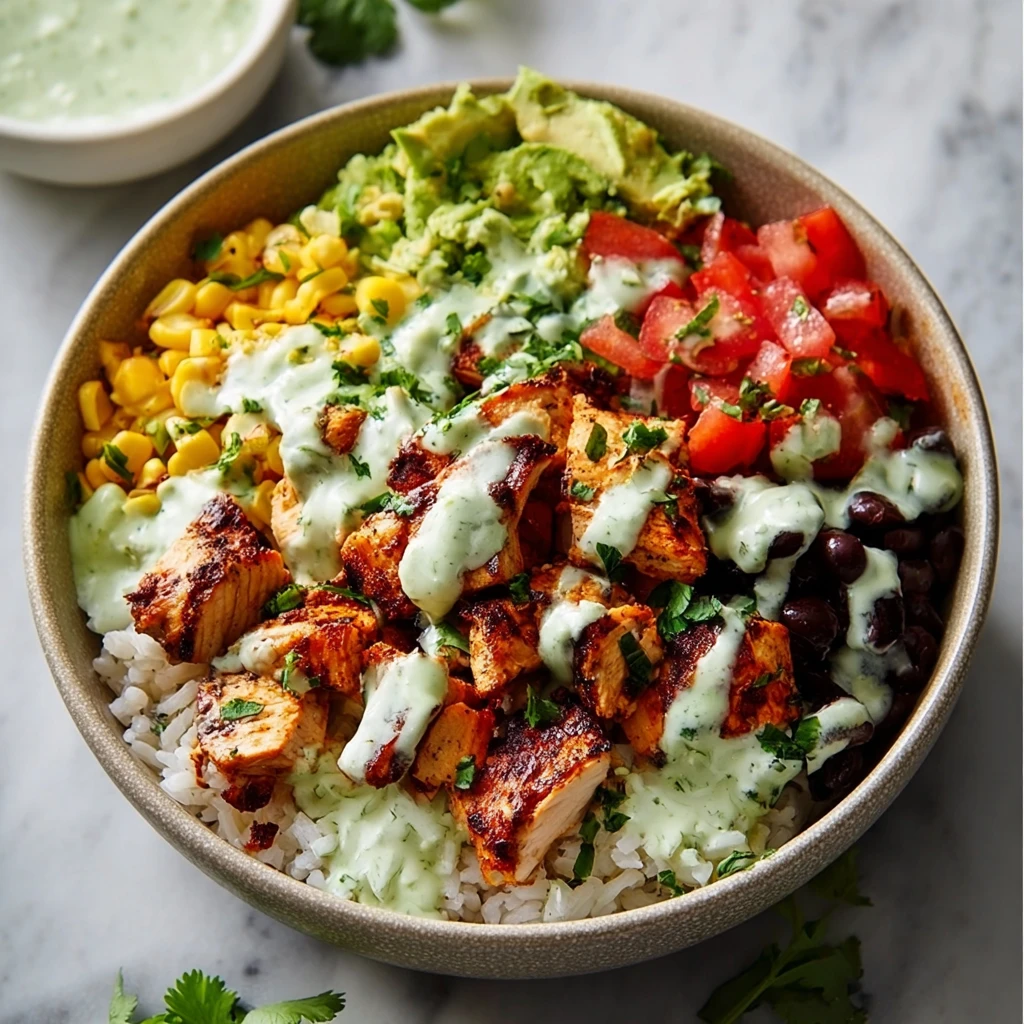 Chicken Burrito Bowl Recipe Weeknight Rice Bowls