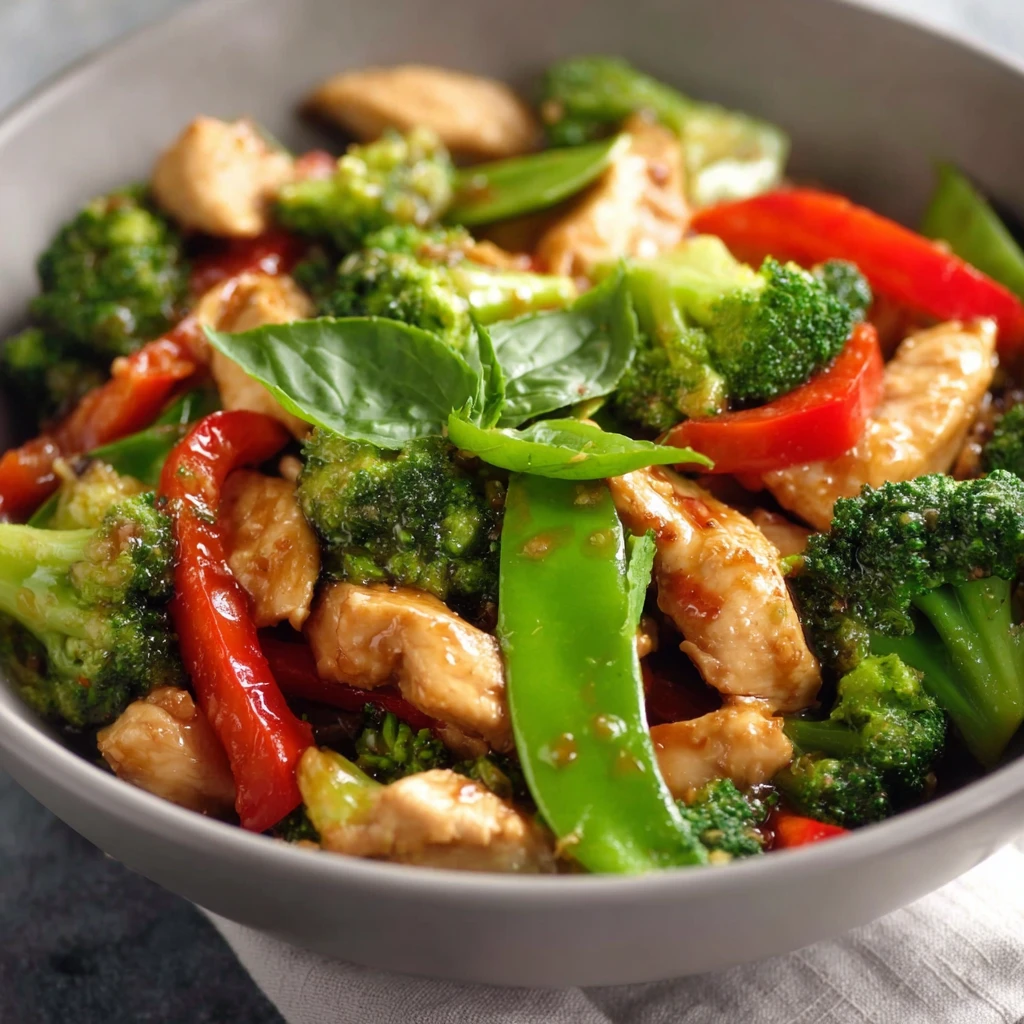 Chicken with Mixed Vegetable Stir Fry: Easy Weeknight Recipe