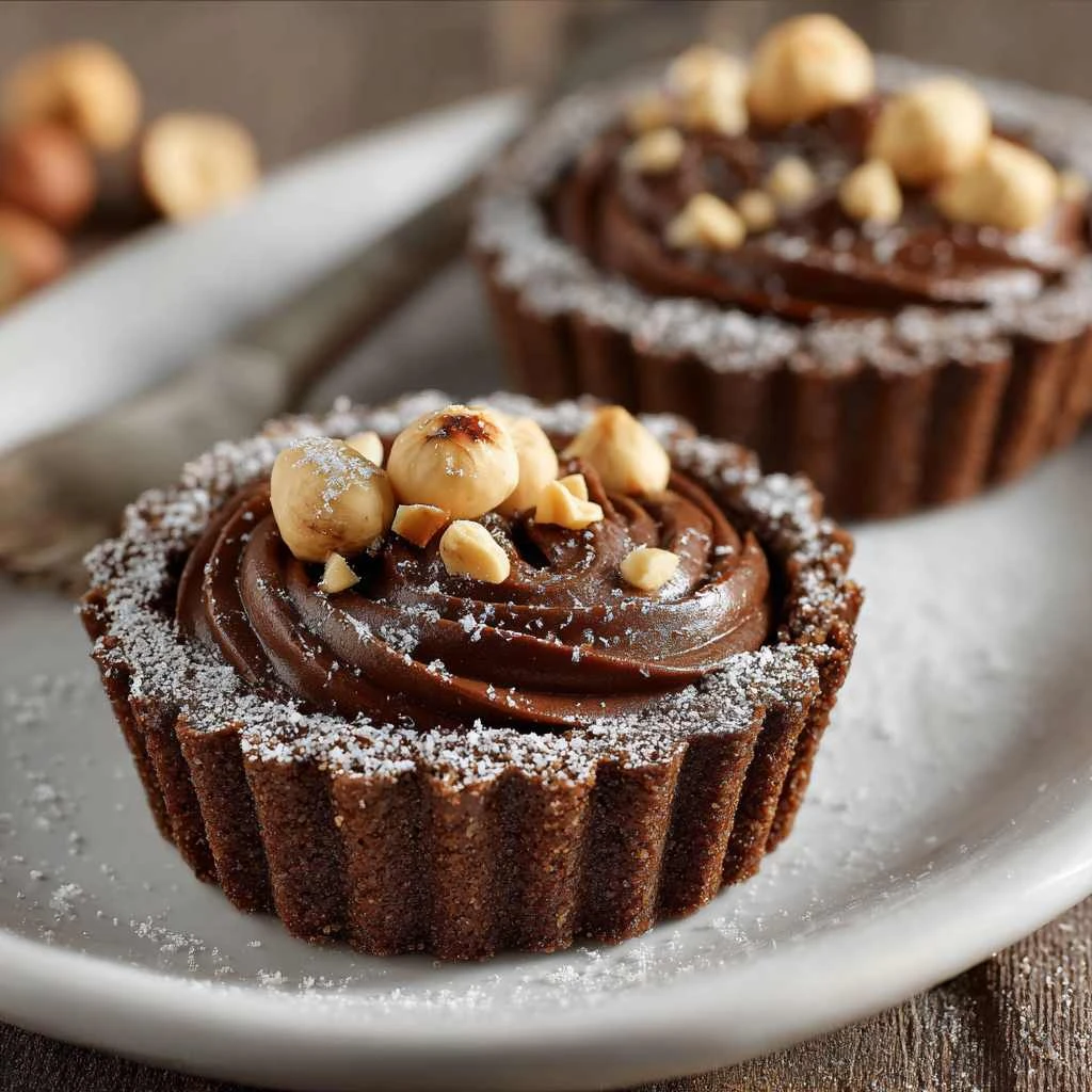 Chocolate Hazelnut Tartlets Recipe