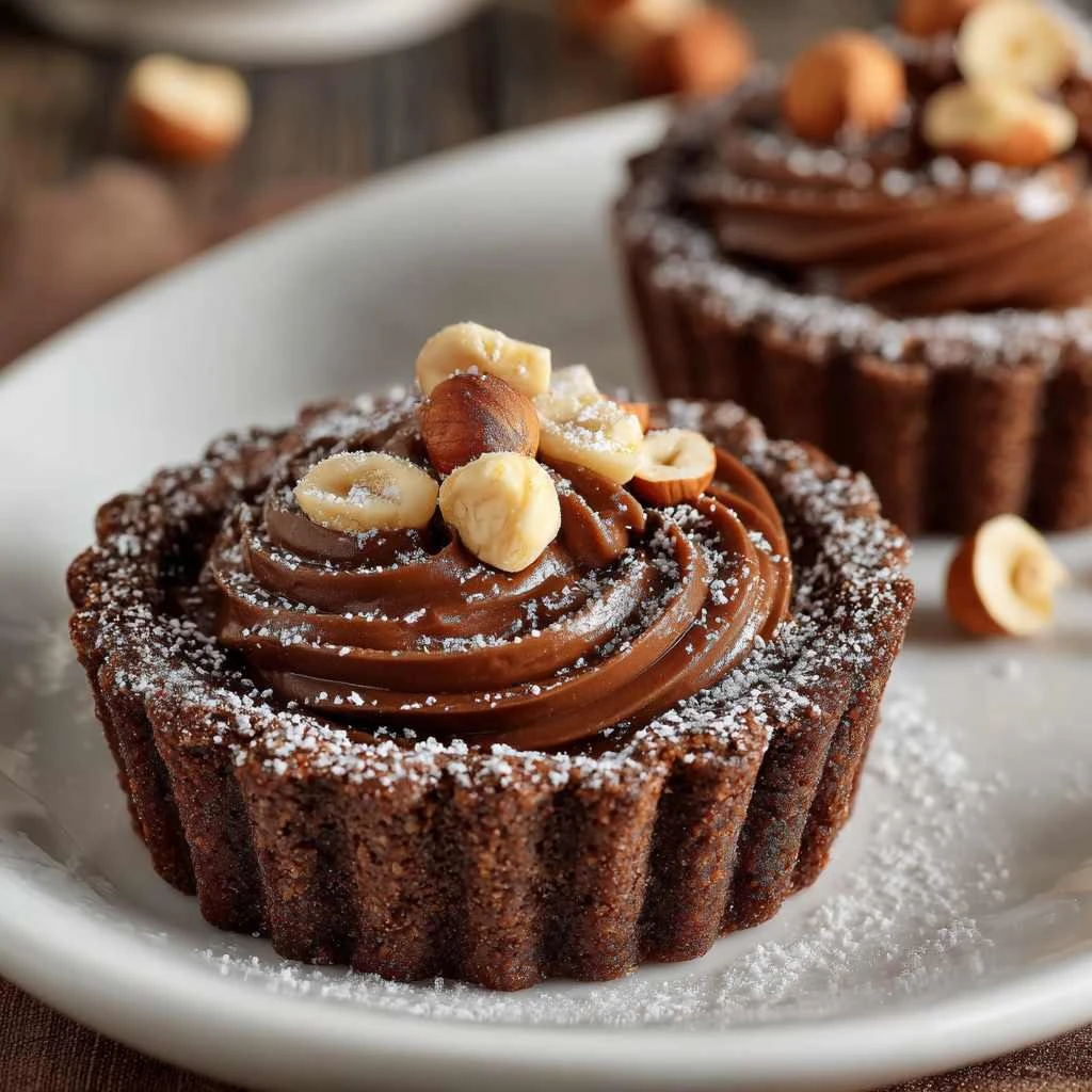 Chocolate Hazelnut Tartlets Recipe