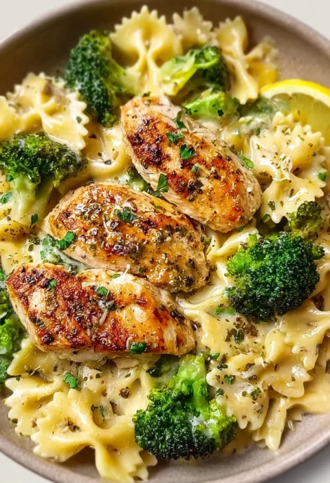Cowboy Butter Lemon Bowtie Chicken Broccoli Recipe Guide