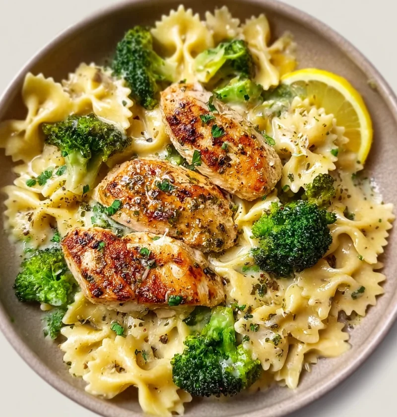 Cowboy Butter Lemon Bowtie Chicken Broccoli Recipe Guide