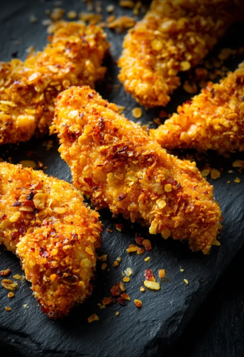 Crispy Baked Corn Flake Chicken