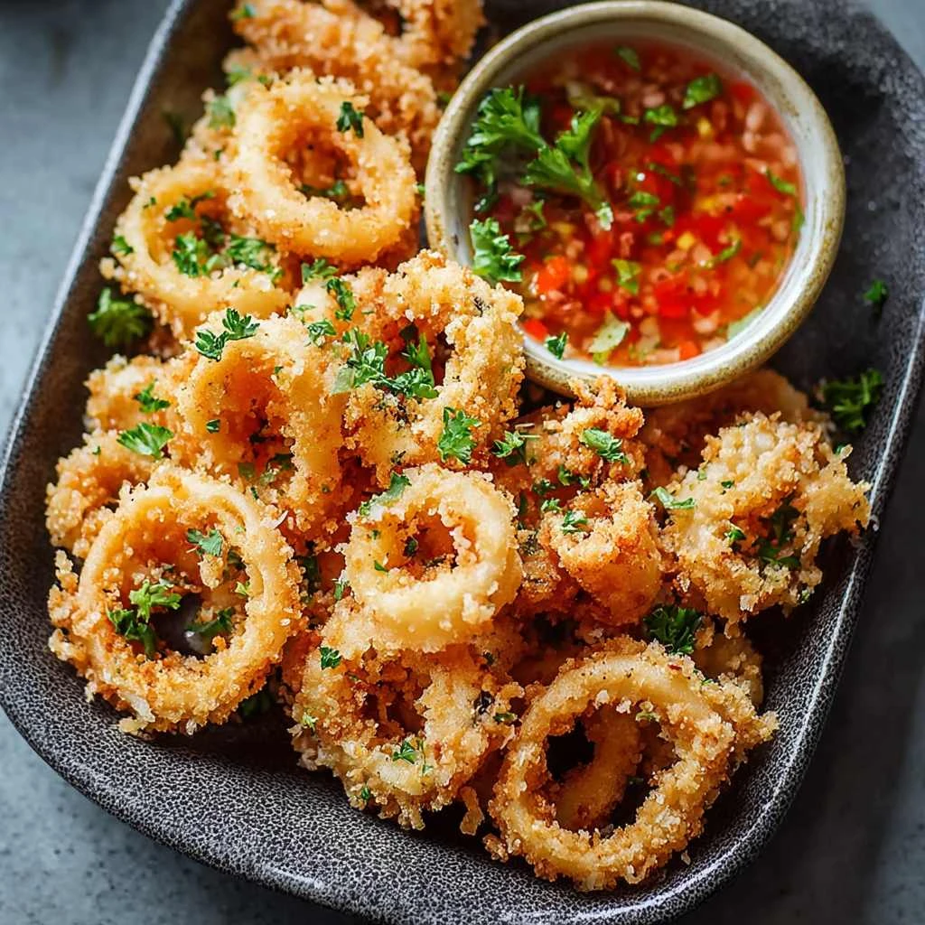 Crispy Fried Calamari Recipe Your Ultimate Snack Cravings