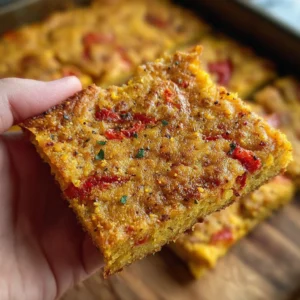 Crispy Pepper Flatbread (Scarpaccia)