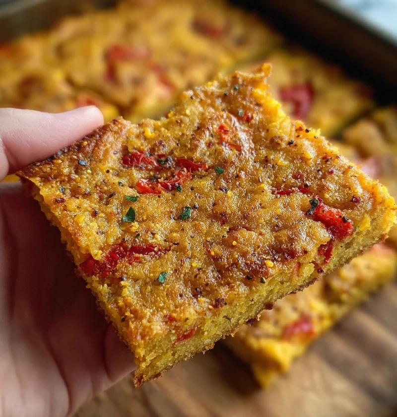 Crispy Pepper Flatbread Scarpaccia