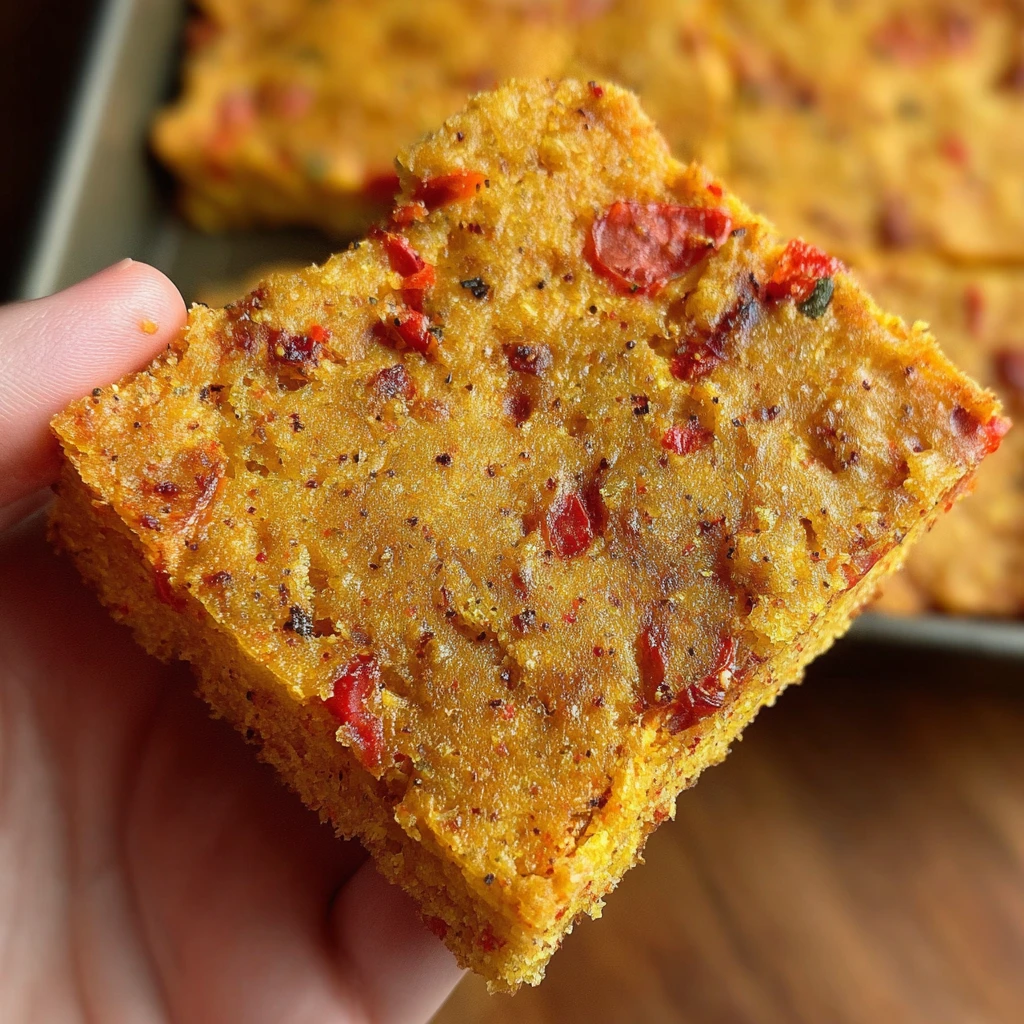 Crispy Pepper Flatbread Scarpaccia