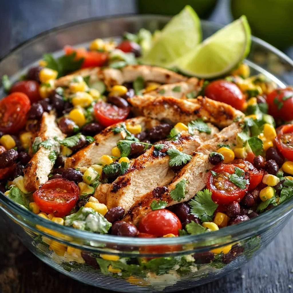 Deliciously Easy Zesty Southwest Chicken Salad to Revive Dinner