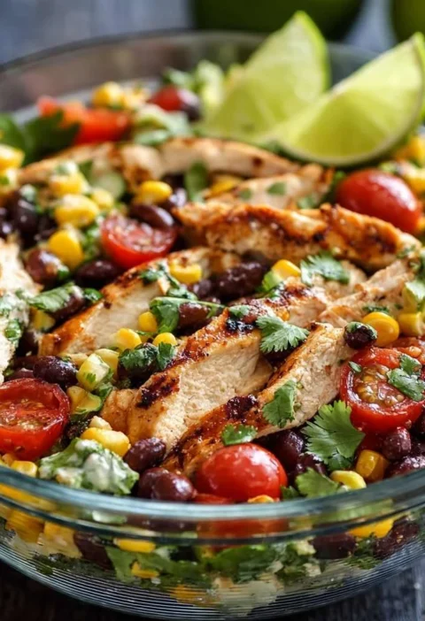 Deliciously Zesty Southwest Chicken Salad Revive Dinner