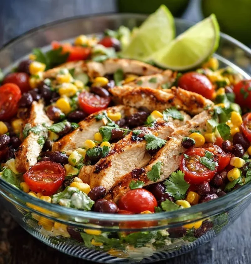 Deliciously Zesty Southwest Chicken Salad Revive Dinner