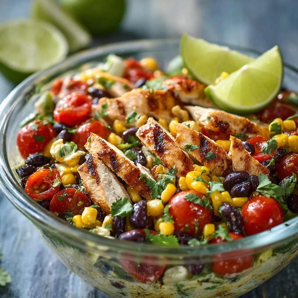 Deliciously Zesty Southwest Chicken Salad Revive Dinner