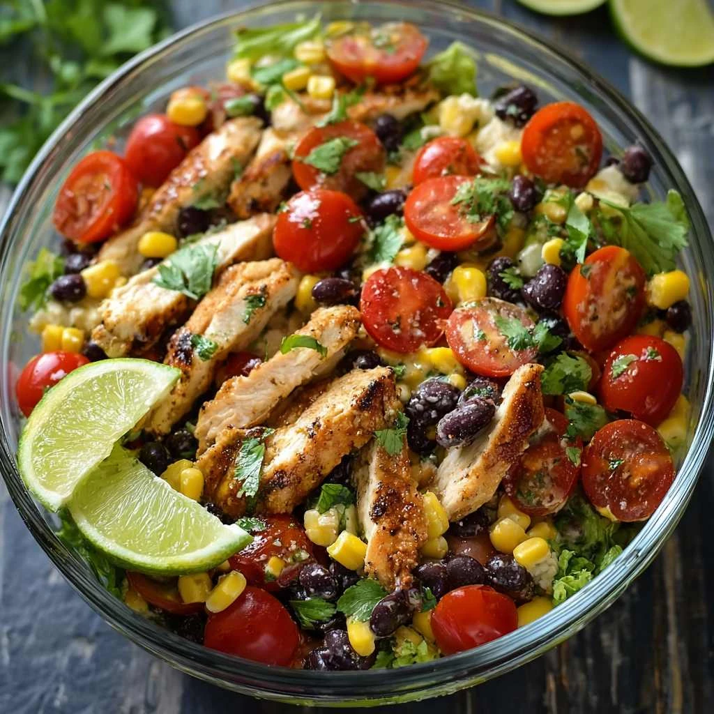 Deliciously Zesty Southwest Chicken Salad Revive Dinner