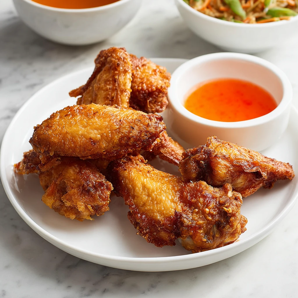 Fried Chicken Wings (Chinese Style!)