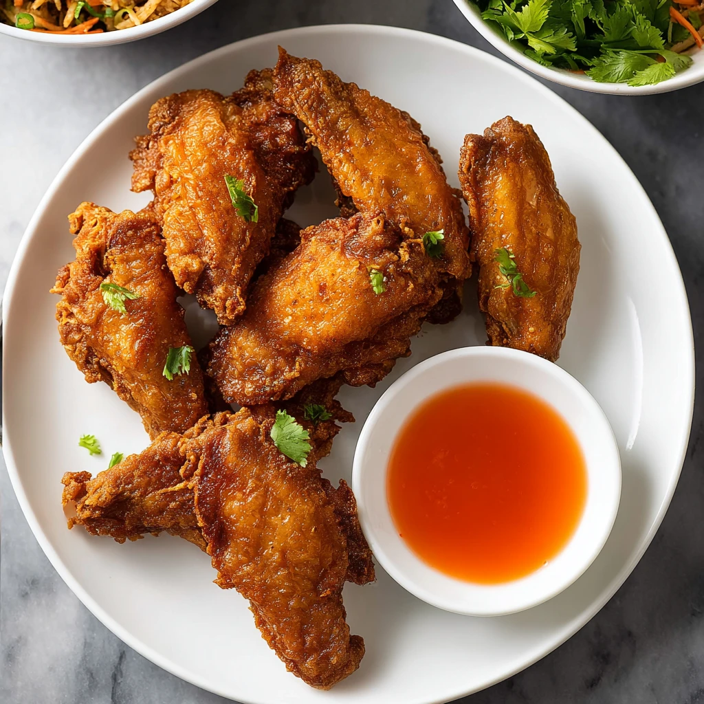 Fried Chicken Wings Chinese Style