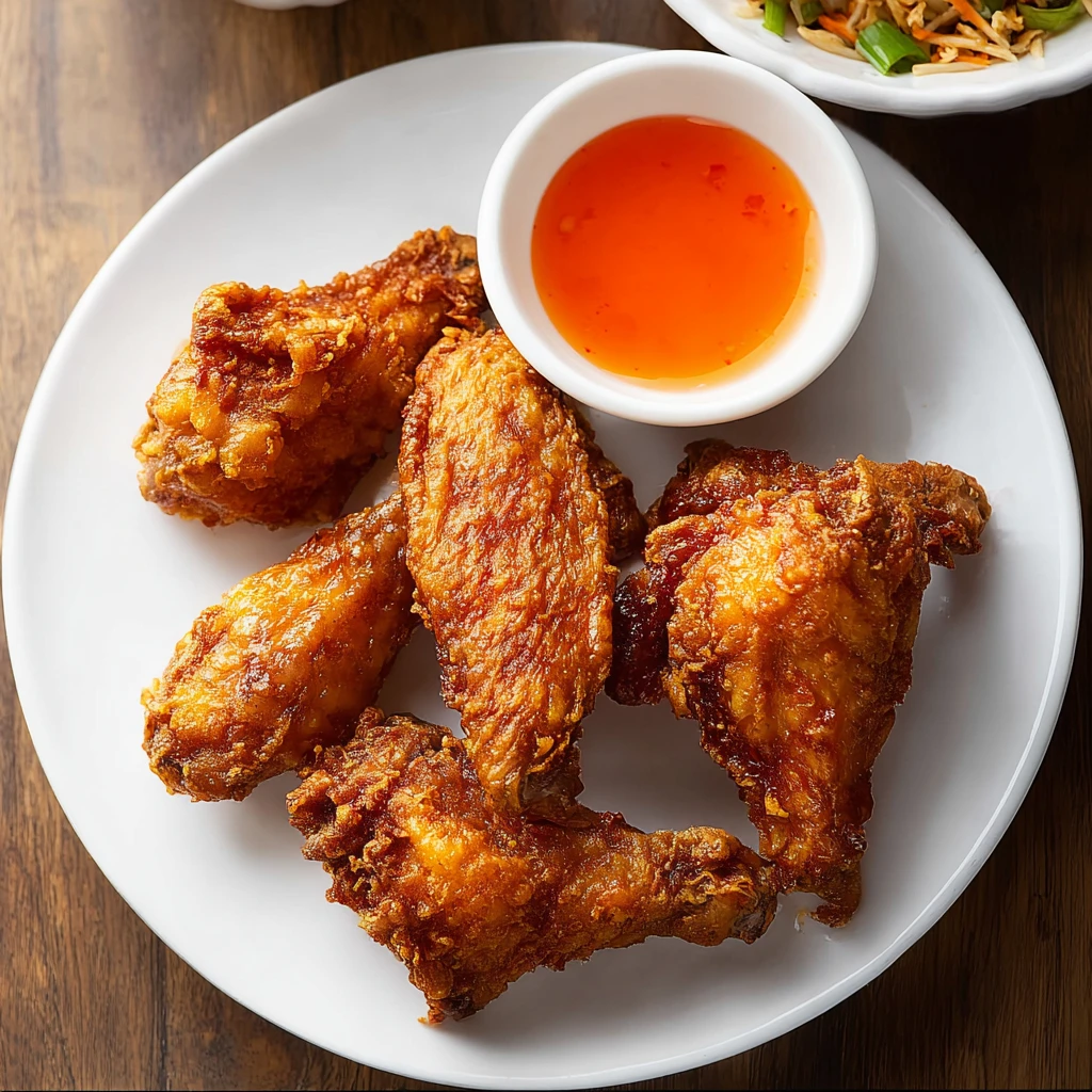 Fried Chicken Wings Chinese Style