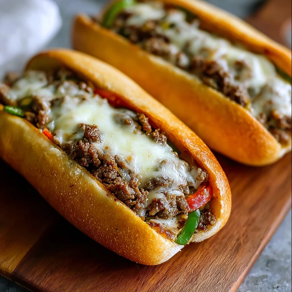 Ground Beef Philly Cheesesteaks: My Go-To Comfort Sandwich