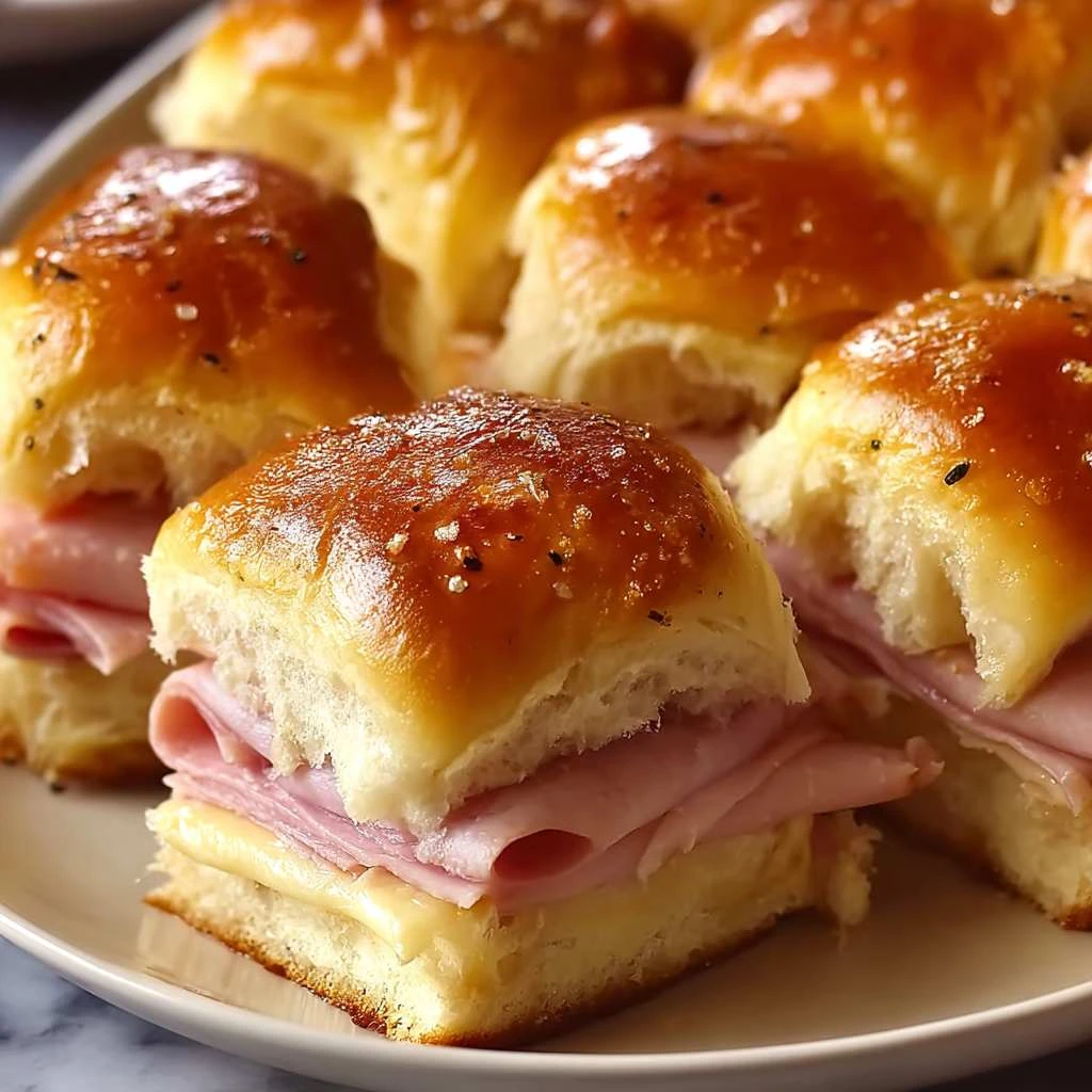 Ham and Swiss Hawaiian Rolls for Crowd-Pleasing Brunches