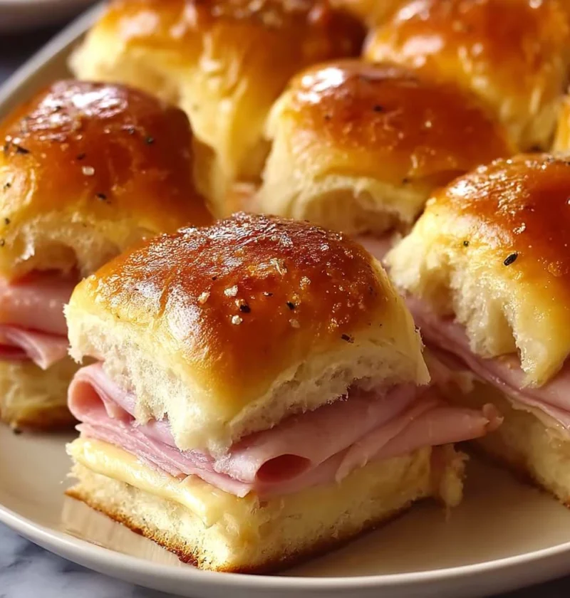 Ham Swiss Hawaiian Rolls Crowdpleasing Brunches