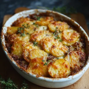 Hamburger Potato Casserole Recipe: Cozy, Cheesy & Easy Dinner