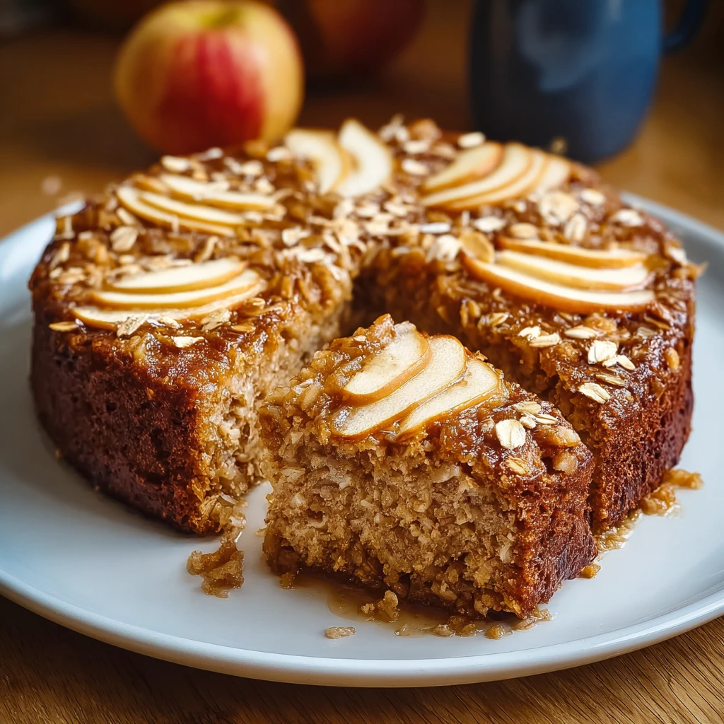 Healthy Oatmeal Apple Cake Enjoy Guiltfree Treat