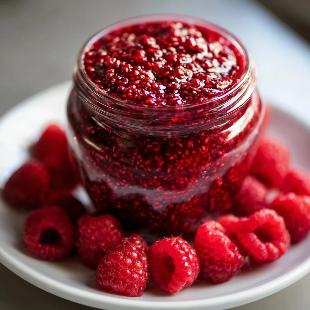 Healthy Raspberry Chia Jam (No Cook) – Fast & Flavorful