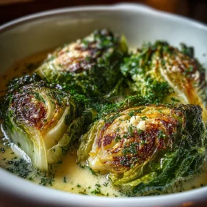 Herby Cabbage in Parmesan Broth: A Comforting Delight!