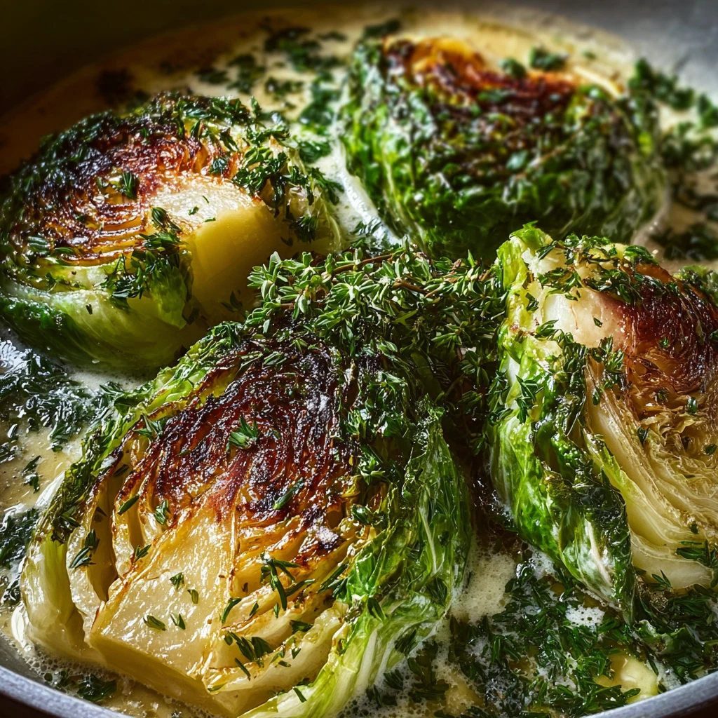 Herby Cabbage Parmesan Broth Comforting Delight