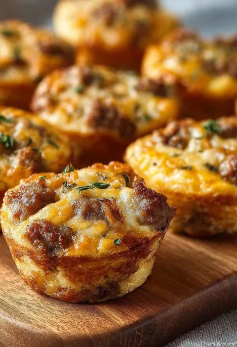 Highprotein Pancake Sausage Mini Muffins Goto Snack