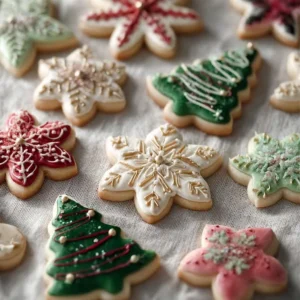 Holiday-Themed Decorated Sugar Cookies Recipe Guide