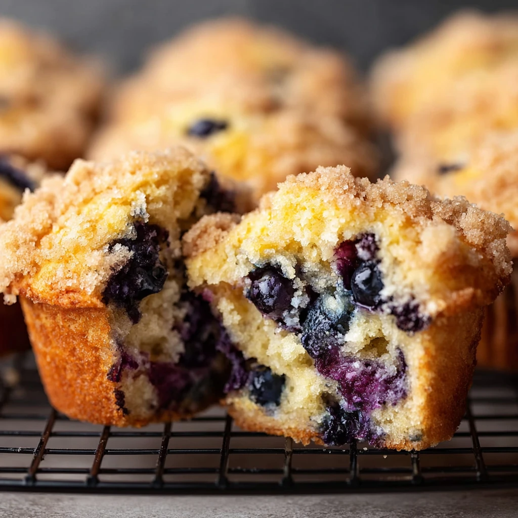 Homemade Blueberry Muffins