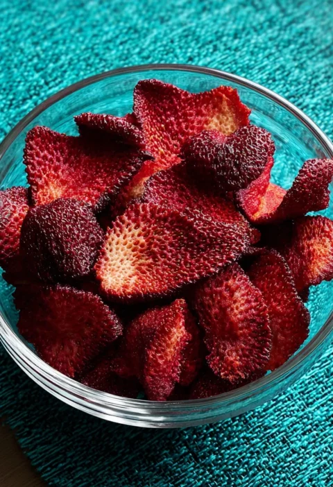 Make Ovendried Strawberries