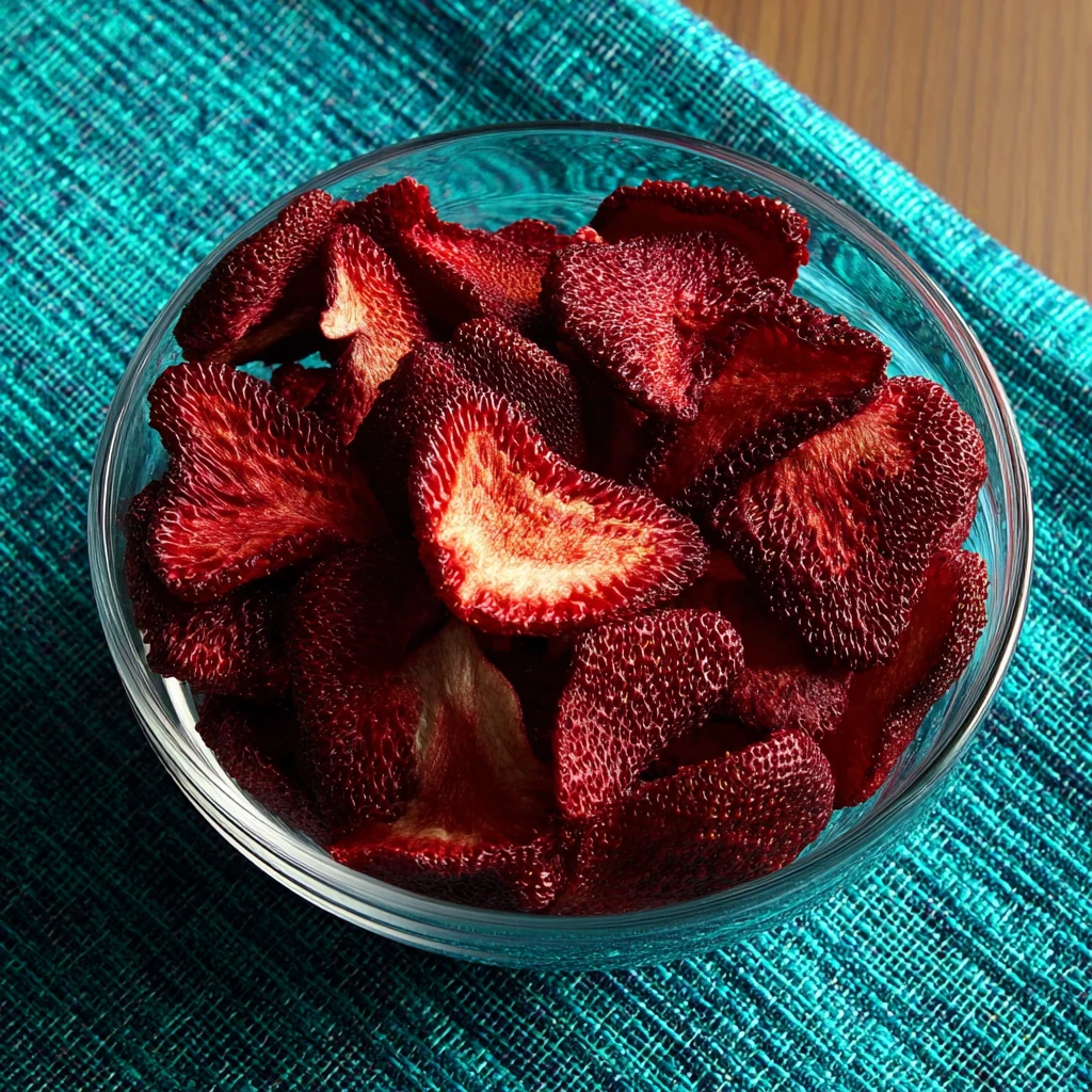 Make Ovendried Strawberries