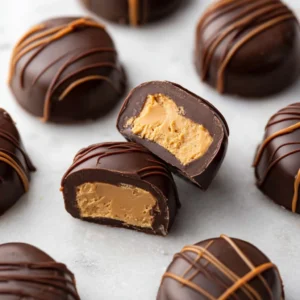 Keto Peanut Butter Chocolate Fat Bombs