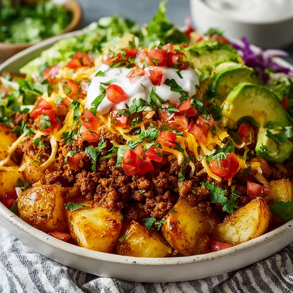 Loaded Potato Taco Bowl Recipe You’ll Crave All Week
