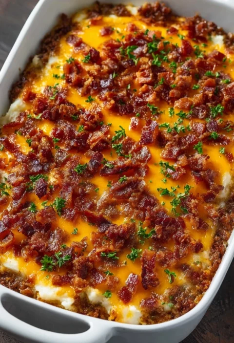 Lowcarb Lamb Cheeseburger Casserole