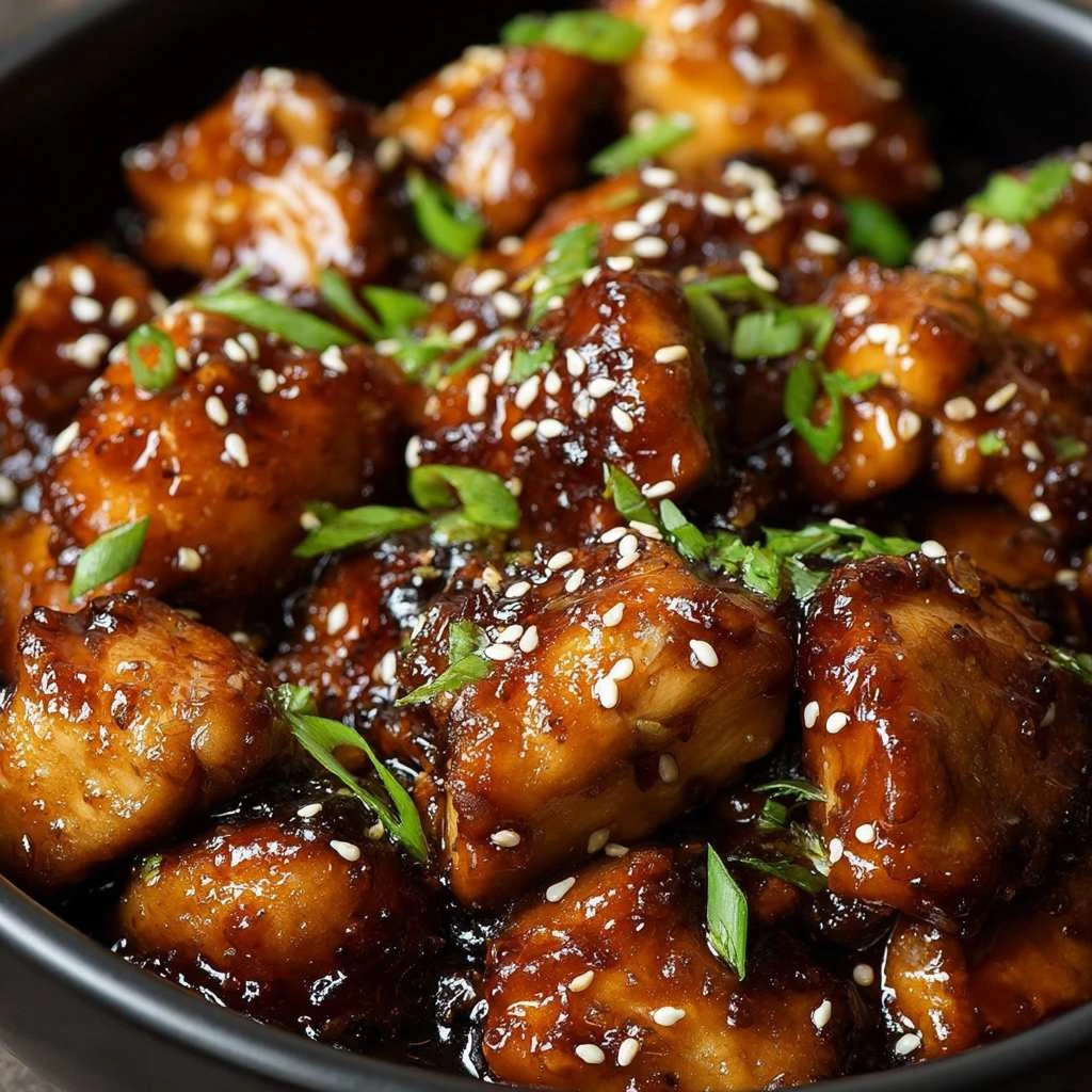 Mystery Crockpot Honey Garlic Chicken Dinner Recipe