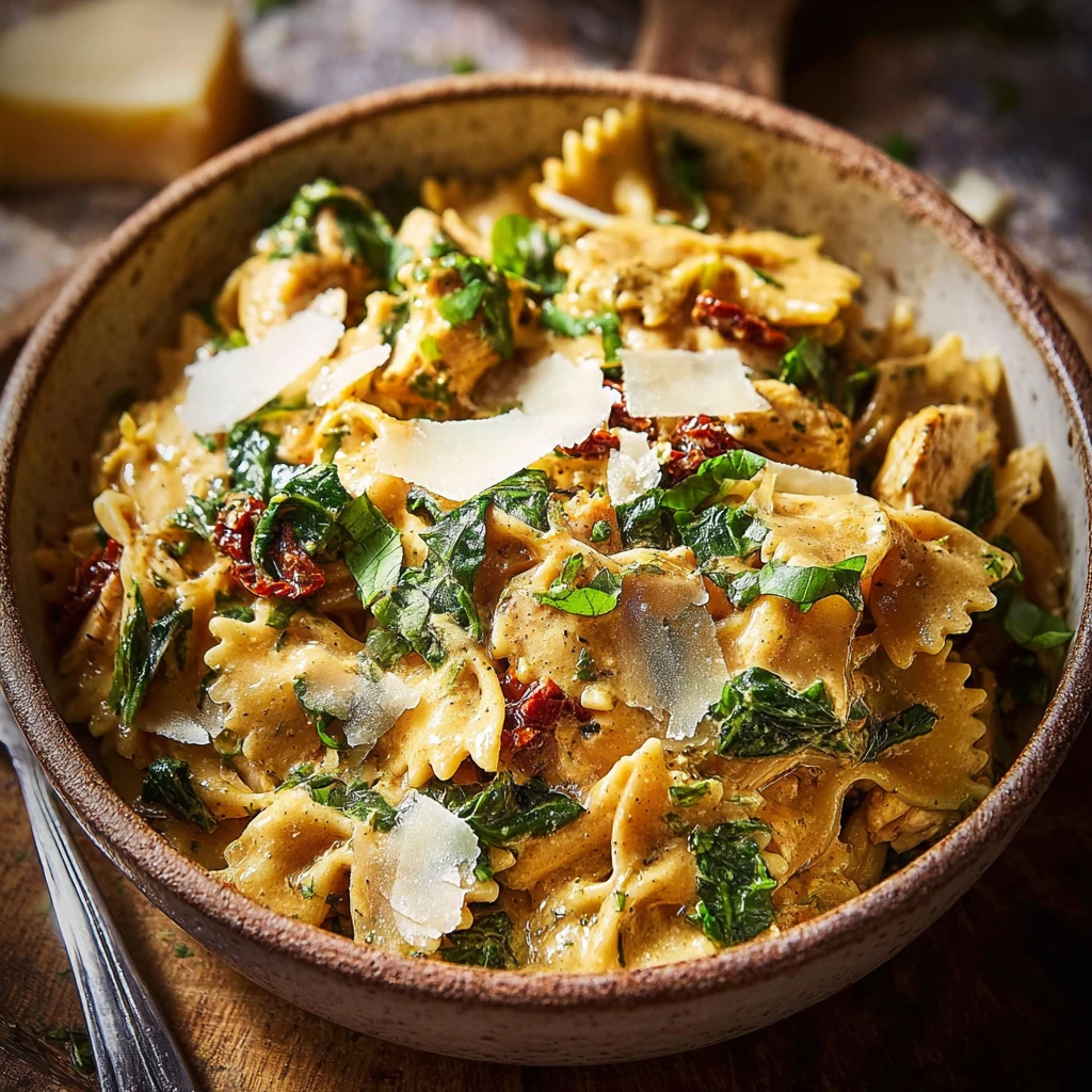 One Pot Marry Me Chicken Pasta.