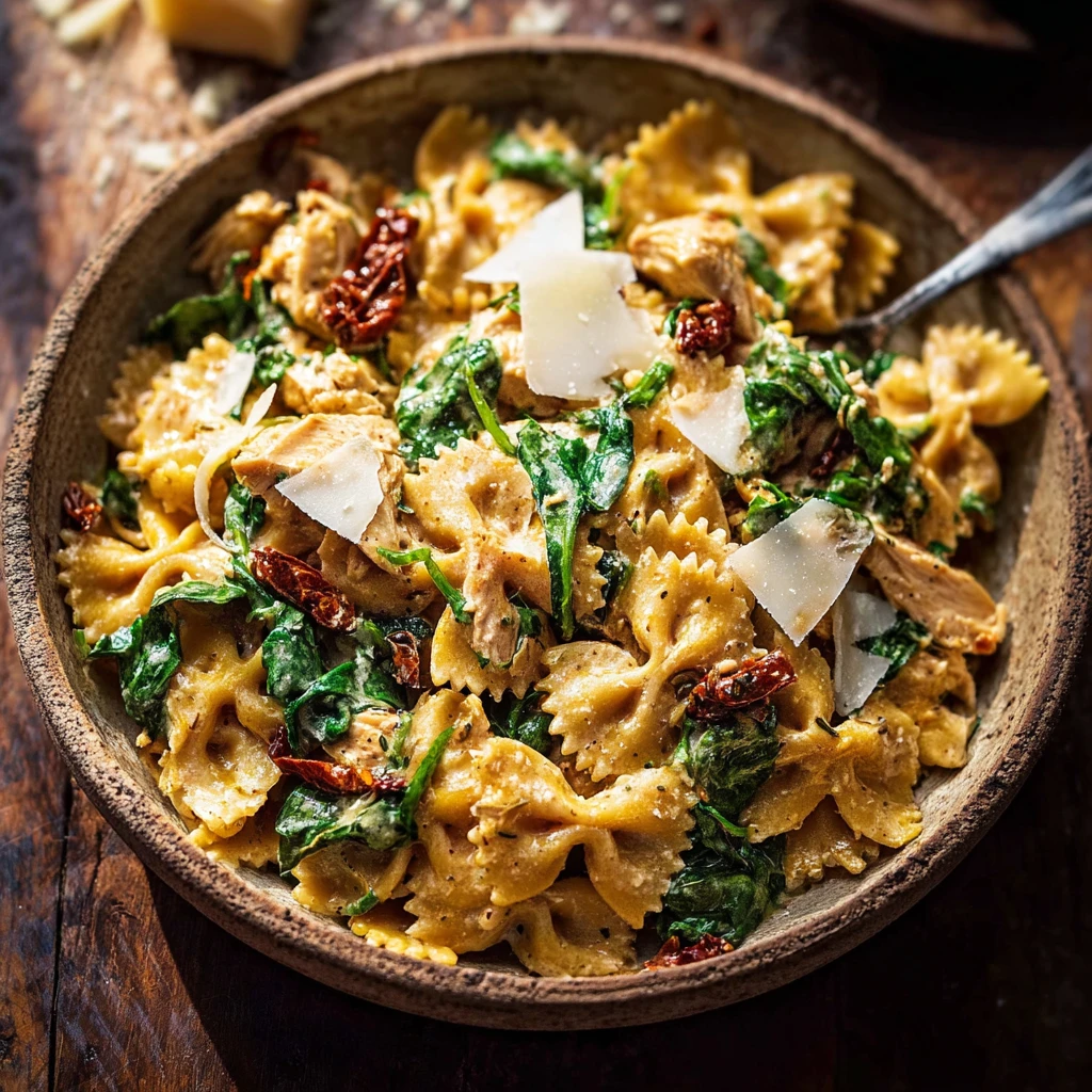 One Pot Marry Chicken Pasta
