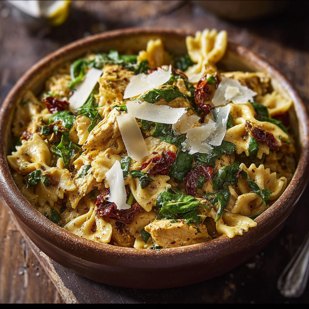 One Pot Marry Chicken Pasta