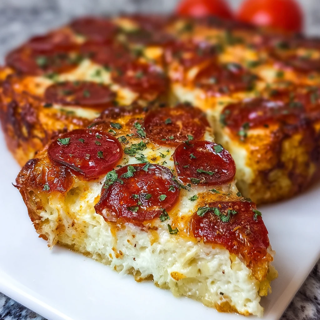 Pizza Style Cottage Cheese Bake