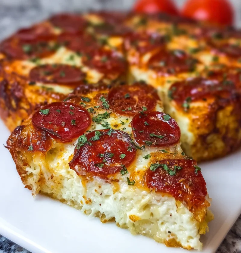Pizza Style Cottage Cheese Bake