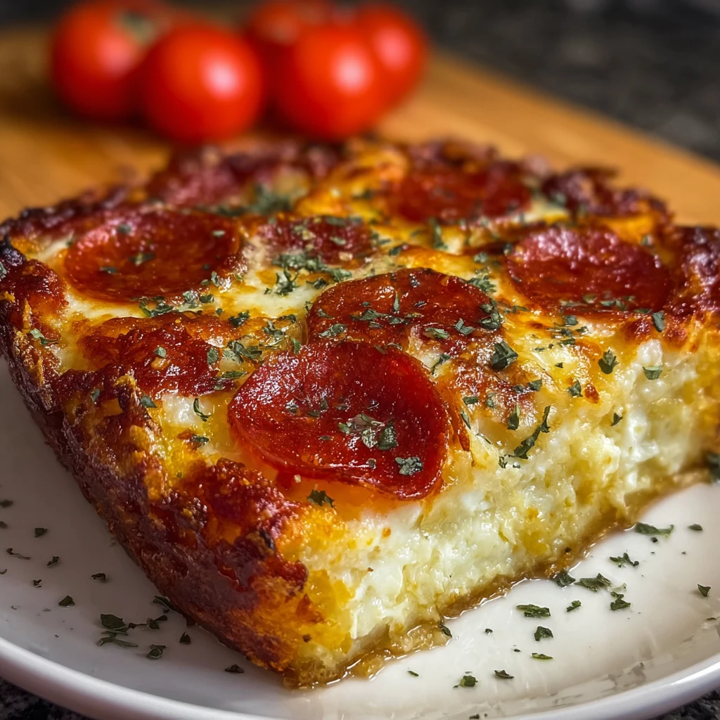 Pizza Style Cottage Cheese Bake