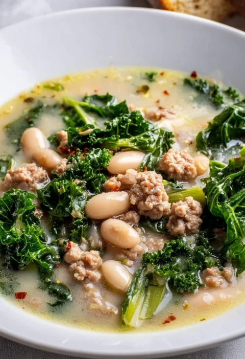 Sausage White Bean Soup