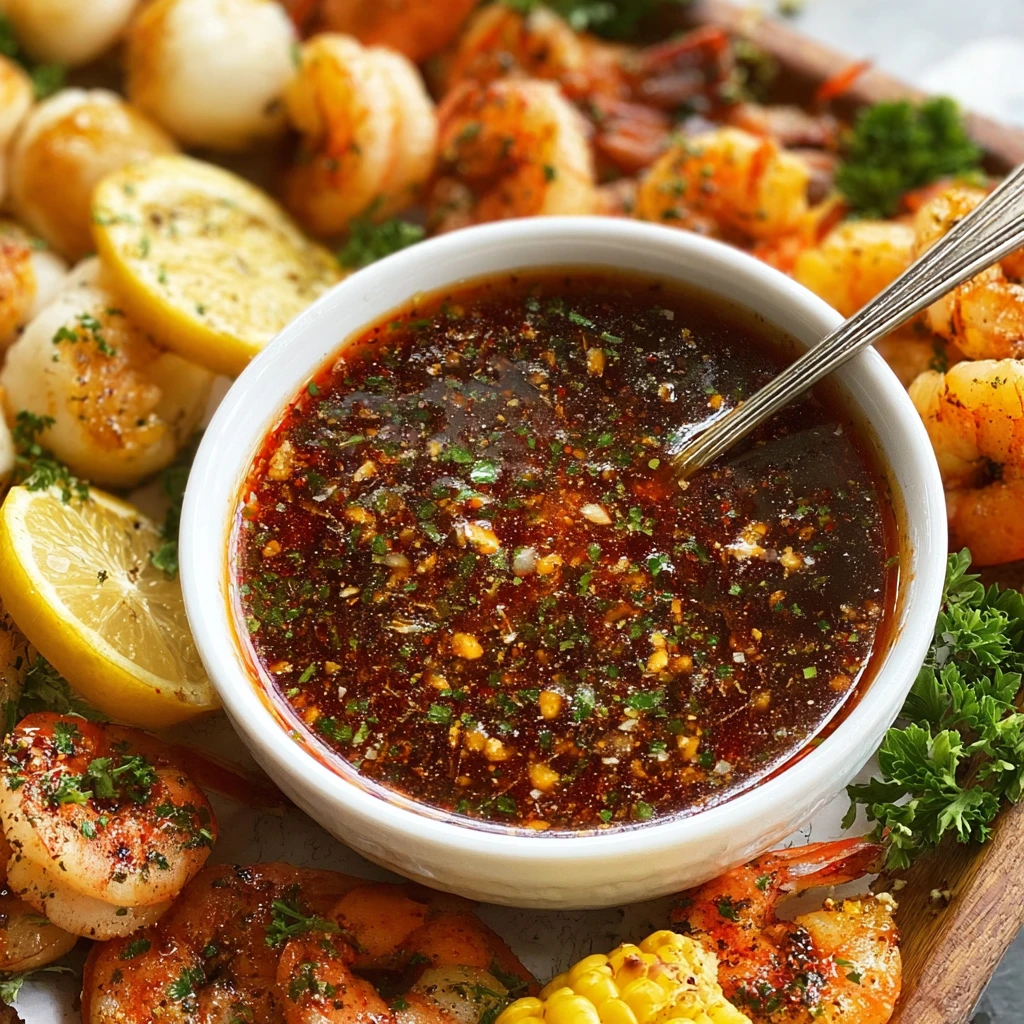 Seafood Garlic Butter Dipping Sauce Recipe