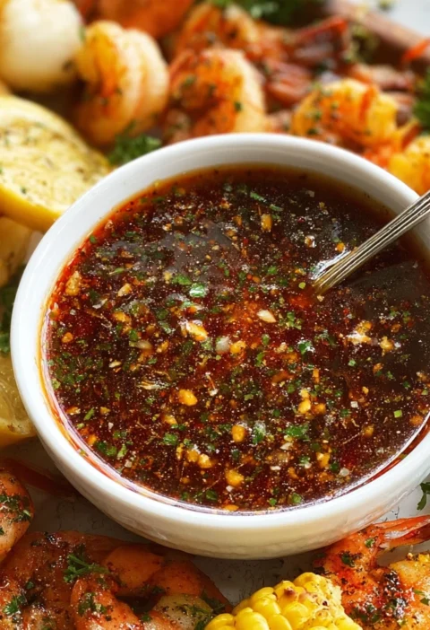 Seafood Garlic Butter Dipping Sauce Recipe