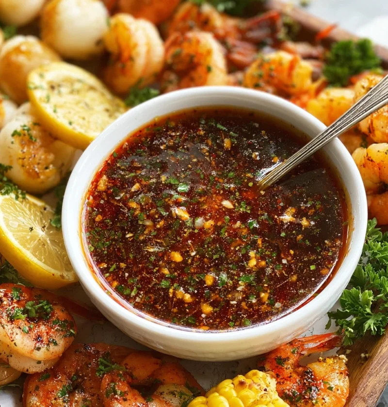 Seafood Garlic Butter Dipping Sauce Recipe